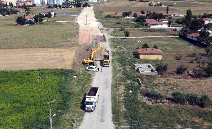 Çiftlik Pınarı Caddesi genişletiliyor